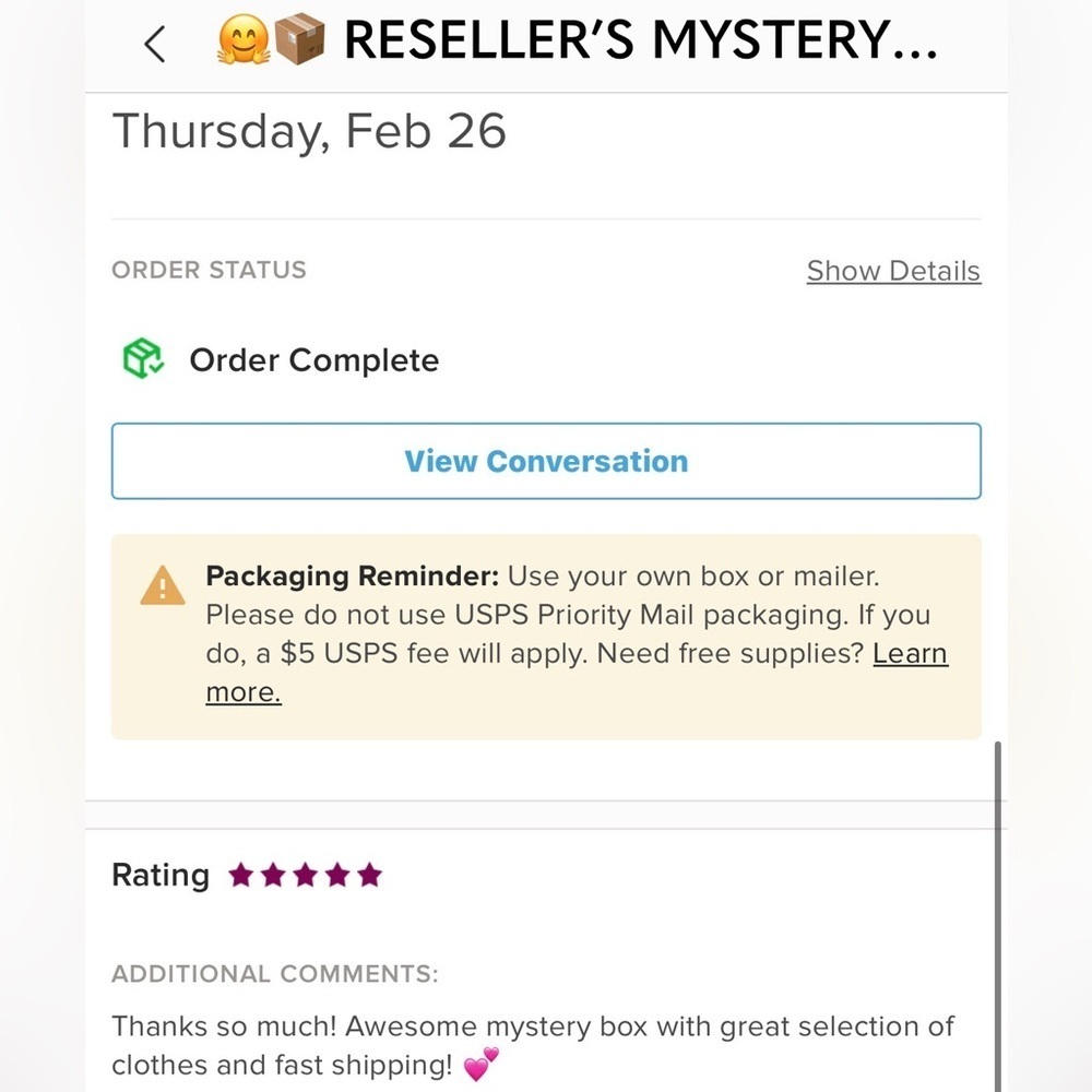 🎉📦 RESELLER’S MYSTERY BOX 📦🎉 - Picture 5 of 5